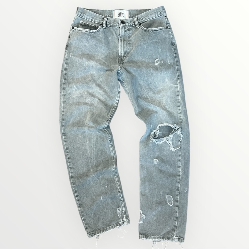 URBAN OUTFITTERS • BDG Vintage Slim Fit Men’s Jeans - Gry, SZ 32x32